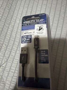 Sync & Charge Lightning Cable - Black